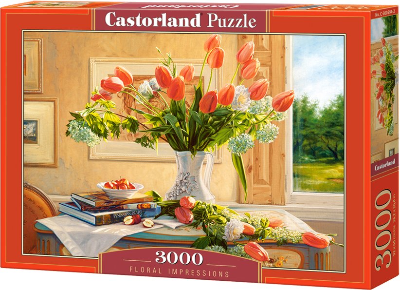 

Пазл Castorland Цветочная импровизация C-300594 (3000 эл)