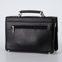 Мужская сумка Poshete 250-9628-BLK (черный)