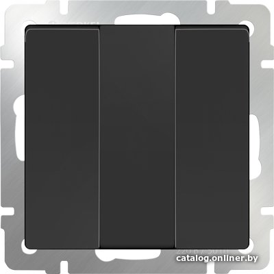 Выключатель Werkel WL08-SW-3G (черный)