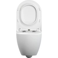 Унитаз подвесной Cersanit Brasko Slim 64824 + Aqua Prime М 50 68179 с кнопкой Corner 64077 (кнопка белый)