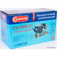 Рубанок ДИОЛД РЭ-900-01 с подставкой