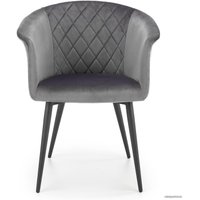 Стул с подлокотниками Halmar K421 (серый)