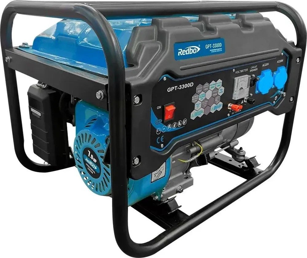 

Бензиновый генератор Redbo GPT-3300D