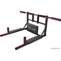 Турник с брусьями МК Уралспорт 3 в 1 30200 (черный)