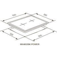 Варочная панель Meferi MIH602BK Power