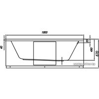 Ванна Kolpa-San Samson 180x160