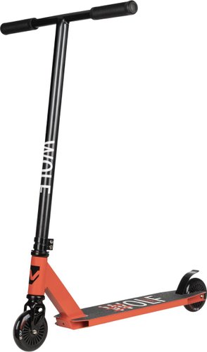 Трюковый самокат Novatrack Wolf 100P.WOLF.RD25 (красный)