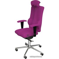 Офисное кресло Kulik System Elegance (с подголовником, розовый)