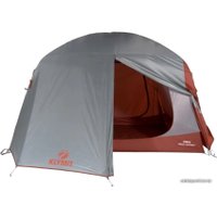 Треккинговая палатка Klymit Cross Canyon 4 (красный/серый)