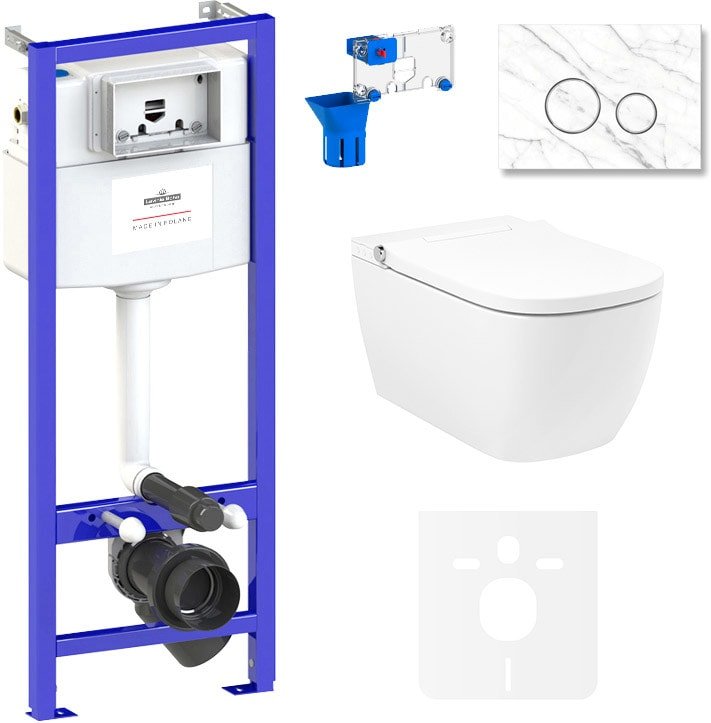 

Унитаз подвесной Lavinia Boho Smart V-Clean 7 в 1 87561145
