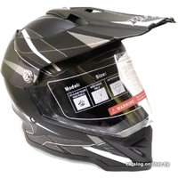 Мотошлем BLD 819-7 (L, черный/белый)