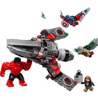 Конструктор LEGO Super Heroes Битва Капитана Америки против Красного Халка 76292
