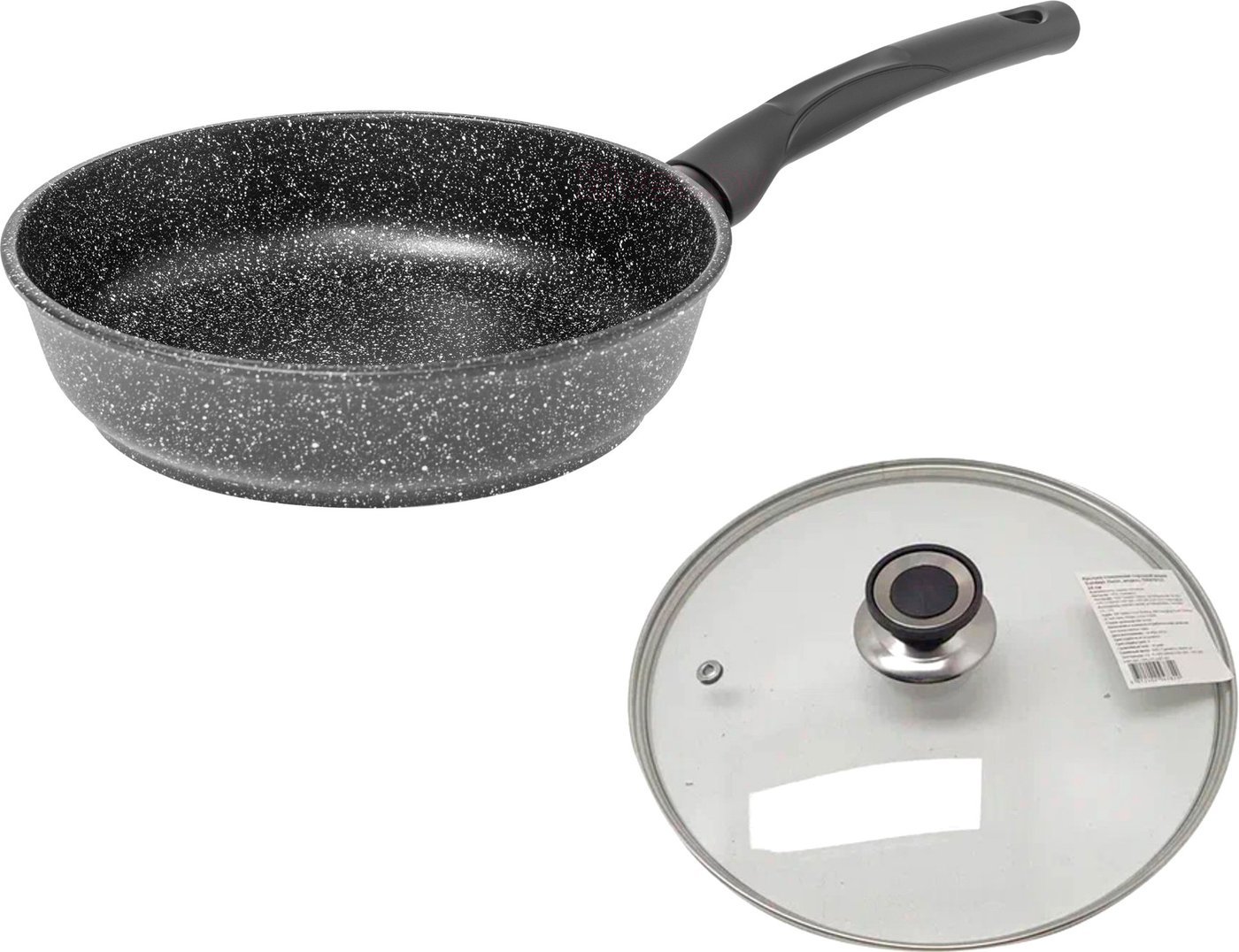 

Сковорода Victoria Гранит АЛА 240 G0024 (с крышкой)