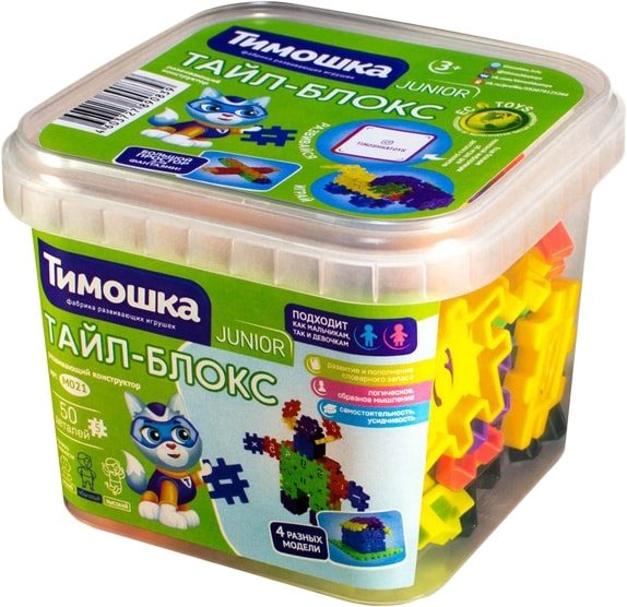 

Конструктор Тимошка Junior М021 Тайл-Блокс