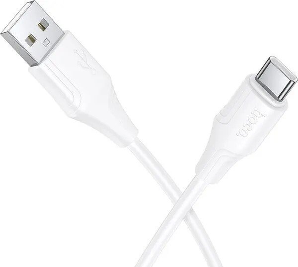 

Кабель Hoco X124 USB Type-A - USB Type-C (1 м, белый)