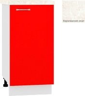 

Шкаф напольный Кортекс-мебель Корнелия Мара НШ40р (красный/королевский опал)