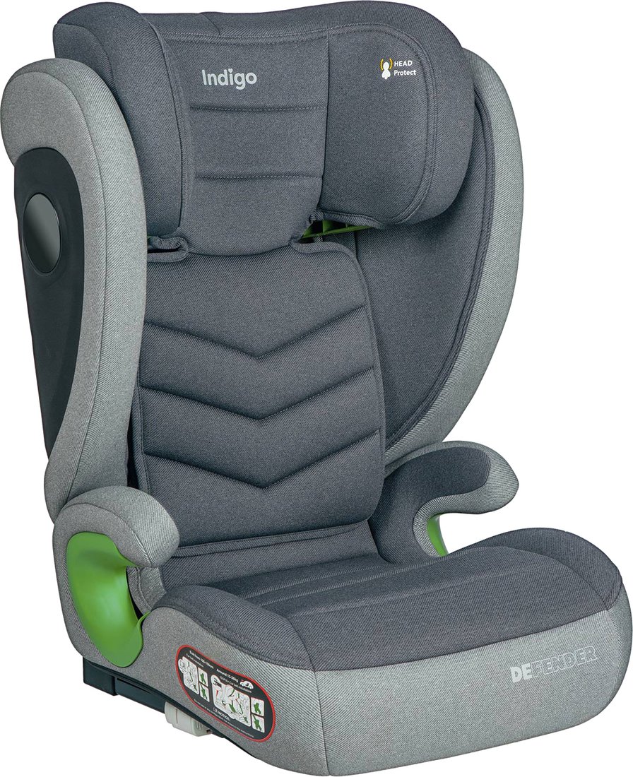 

Детское автокресло Indigo Defender I-Size Isofix (темно-серый)