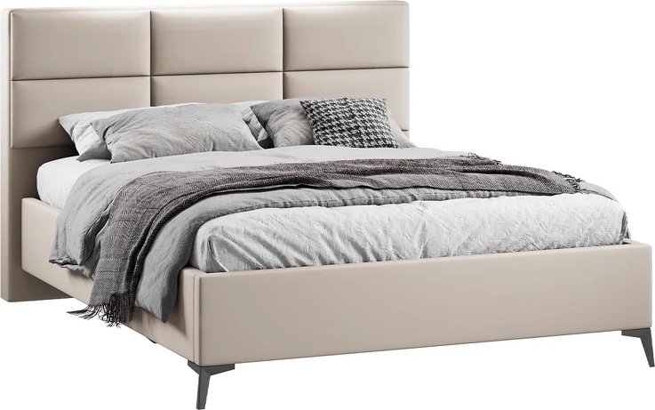 

Кровать Трия Делана Тип 1 с подъемным механизмом 160x200 (велюр Confetti Cream)