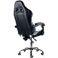 Игровое (геймерское) кресло Calviano Ultimato (черный/белый/салатовый)