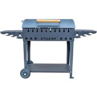 Мангал для дачи Вулкан Гриль М XL 5 мм на колесах