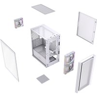 Корпус Powercase Mistral SM03 ARGB CMMSM03W-A3