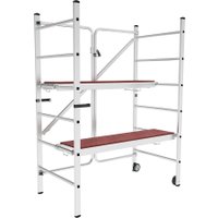 Лестница-помост Новая высота вышка-тура NV 2460 2460206 (2х6 ступеней)