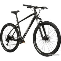 Велосипед Kross Hexagon 5.0 29 XL/20" 2024 (черный/серебристый глянцевый)