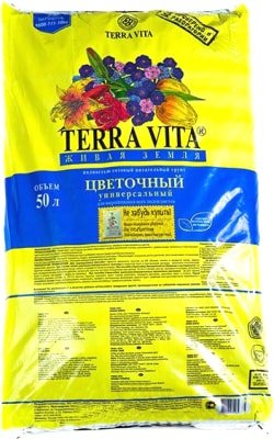 

Грунт Terra Vita Цветочный (50 л)