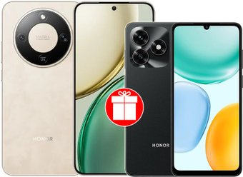 HONOR X9d 12GB/256GB международная версия (бежевый) и смартфон HONOR X5c 4GB/64GB по акции