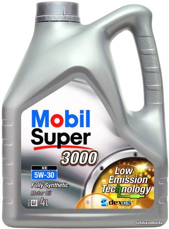 Моторное масло Mobil Super 3000 XE 5W-30 4л