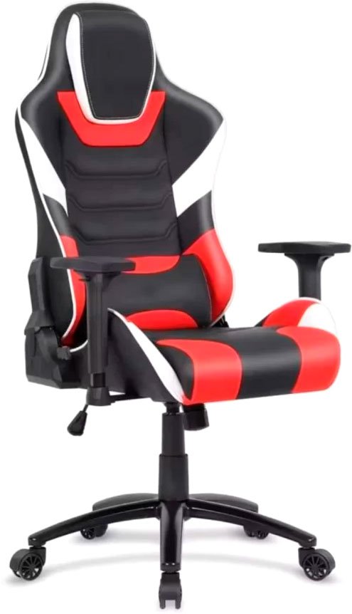 

Игровое (геймерское) кресло SitUp Miller PL (экокожа White/Red/Black)