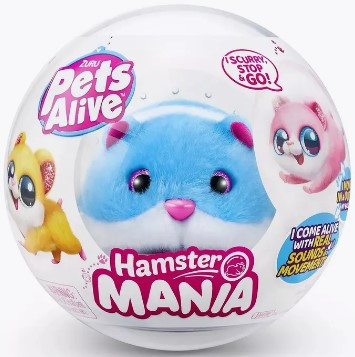 

Кукла-сюрприз Zuru Pets Alive Hamstermania 9543GQ1