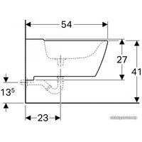 Биде Geberit Xeno 2 500.501.01.1