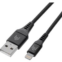Кабель Rocket Contact USB Type-A - Lightning (1 м, черный)