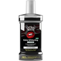 Ополаскиватель для полости рта Global White Экстра отбеливающий с древесным углем Charcoal Extra whitening 300 мл