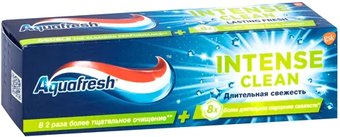 Зубная паста Aquafresh Intense clean Lasting fresh Интенсивное очищение Длительная свежесть 75 мл