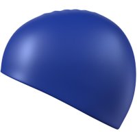 Шапочка для плавания Mad Wave Standart Cap Silicone (синий)