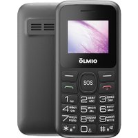 Кнопочный телефон Olmio C16 (черный)
