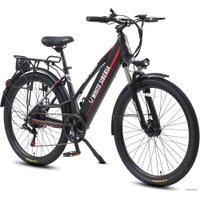 Электровелосипед White Siberia Camry Light (матовый черный)