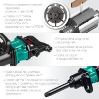 Пневматический гайковерт KRAFTOOL PW-3400