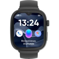 Детские умные часы Elari KidGram 4G (черный)