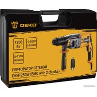 Перфоратор Deko DKH1250W 063-4366 (кейс, БЗП патрон)