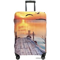 Чехол для чемодана Gianni Conti универсальный 9118 65 см (pайский уголок)