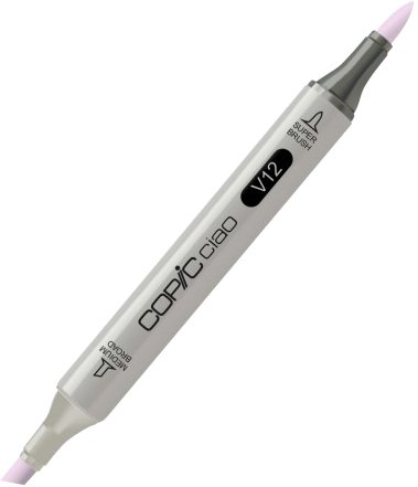 

Маркер перманентный Copic Ciao V-12 22075173 (бледный сиреневый)