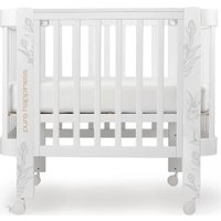 Кроватка-трансформер Happy Baby Mommy Love с расширителем 95026 (white)