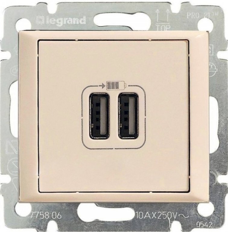 

Розетка USB Legrand Valena 7 741 70