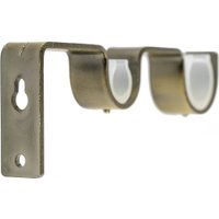 Карниз для штор Sundays Home Лайт Ветка 25мм+16мм двухрядный (антик, 2.4м)