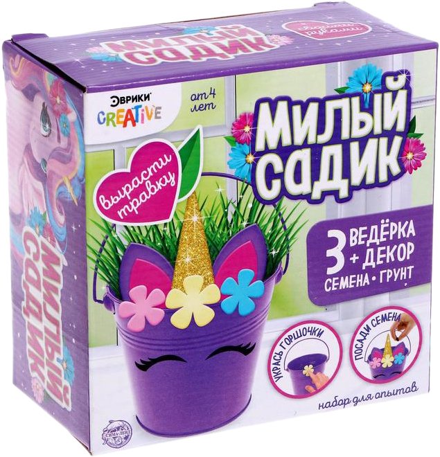 

Набор для опытов Эврики Милый садик. Единорог 5171255