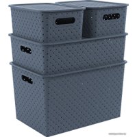 Коробка для хранения Violet Береста 523135 (космик)