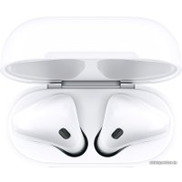 Наушники Apple AirPods 2 в футляре с возможностью беспроводной зарядки